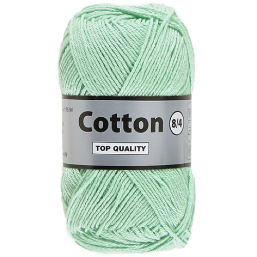 Lammy yarns Cotton eight groen 841