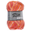 Lammy yarns Rio multi oranje 629 - katoen garen