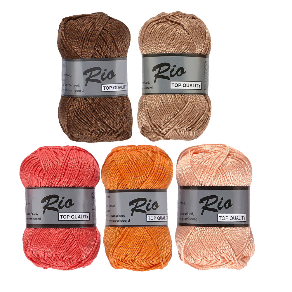 Kleurencombinatie Rio bruin roze kleuren - Hobbyvlinder