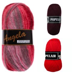 Kleurencombinatie Angela en Populair rood
