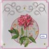 Laura's Design Patroon voorbeeld kaart borduurpatroon dubbel gekruld 072