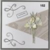 Laura's Design Patroon voorbeeld kaart borduurpatroon veel sterkte 152