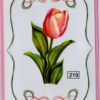 Laura's Design Patroon voorbeeld kaart borduurpatroon tulp rand 219