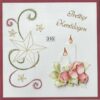 Laura's Design Patroon voorbeeld kaart borduurpatroon ster kerst 310