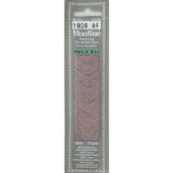 Borduurgaren Madeira Mouline grijs 1808 (DMC451)