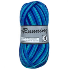 New Running 4 multi blauw turquoise 905 sokkenwol