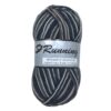 New Running multi grijs bruin 425 sokkenwol