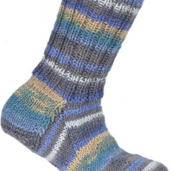 New Running multi grijs blauw groen 424 sokken voorbeeld