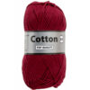 Lammy yarns Cotton eight bordeaux 848 katoen garen