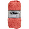 Lammy yarns Cotton eight koraalrood 720 katoen garen