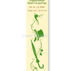 leanne creatief embossing folder Gentlemen - Art.Nr. 35.3844
