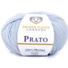 Prato blueness - merino wol zacht blauw (804)