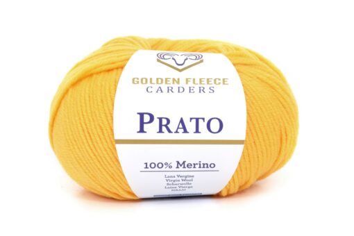Prato orangey - merino wol oker geel (808)