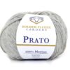 Prato silver grey - merino wol grijs (806)