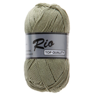 Lammy yarns Rio groen 374 katoen garen