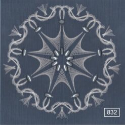 Laura's Design patroon voorbeeld borduurpatroon mandala 4 - 832