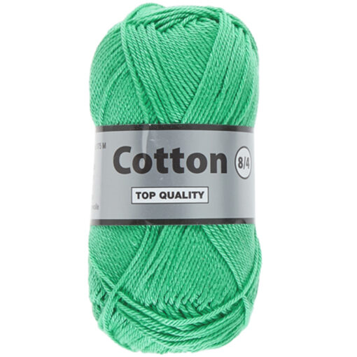 Lammy yarns Cotton eight groen 370