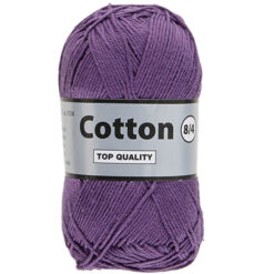 Lammy yarns Cotton eight paars 849