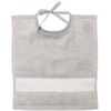 Slab grijs met borduurrand, 32 bij 35cm