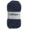 Lammy yarns Cotton eight donker blauw 892