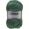 Lammy yarns Cotton eight donker groen 072