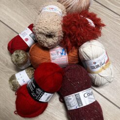 ratjetoe sjaal kleur rood