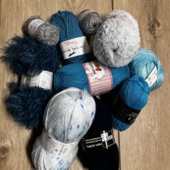 ratjetoe sjaal kleur turquoise