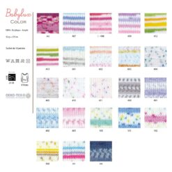babylux-color kleurenkaart