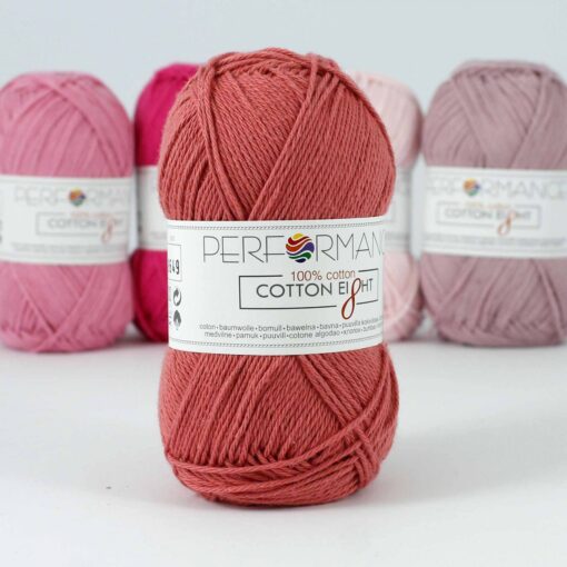 Cotton eight vintage roze 1130 - katoengaren
