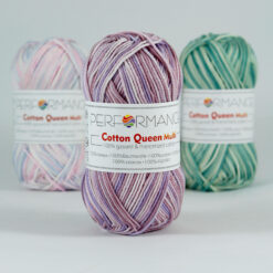 Cotton queen multi lila 9035 - katoengaren sfeerfoto