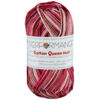 Cotton queen multi roze bruin 9074 - katoengaren
