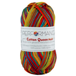 Cotton queen multi regenboog 9073 - katoengaren