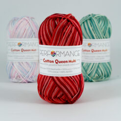 Cotton queen multi rood 9531 - katoengaren sfeerfoto