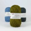Linen blend mosgroen (152) - linnen en katoengaren
