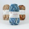 Linen blend multi blauw (9159) - linnen en katoengaren