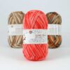 Linen blend multi zalm (9174) - linnen en katoengaren