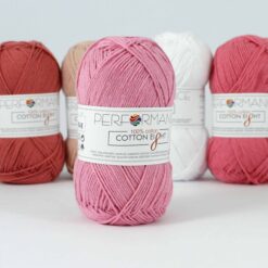 Cotton eight roze 1220 - katoengaren