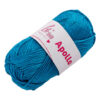 elisa apollo 2645 turquoise blauw katoengaren uni