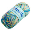 Apollo multi blauw geel 2664 - katoengaren