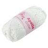 Apollo glitter wit 2701 - katoengaren