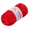 Apollo glitter rood 2707 - katoengaren
