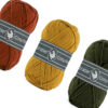 Kleurencombinatie Cosy fine herfst - brick oker en dark olive