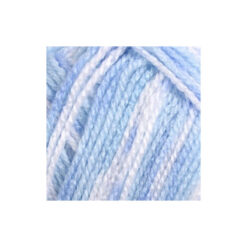 Babylux color 402 blauw wit - acrylgaren dichtbij foto