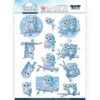 Yvonne Creations stansvel - Sparkling Winter Owls - SB10402