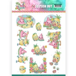 Yvonne Creations stansvel - Happy Tropics fruit - SB10363