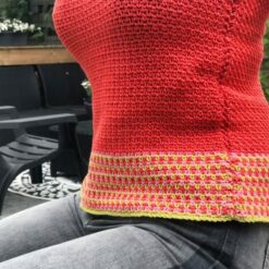 zomertopje(3) van Durableyarn een close up