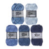Kleurencombinatie Rio Multi donker blauw katoengaren