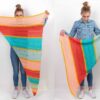 kleurrijke-zomersjaal - durable cosy extra fine