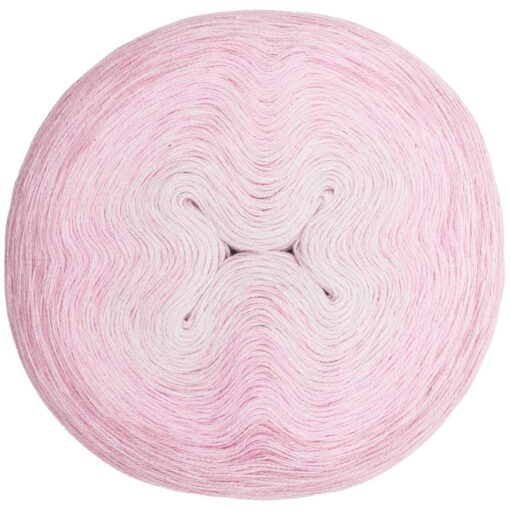 Creative Cotton degrade lucky 8 pink - roze ton sur ton verloopbol