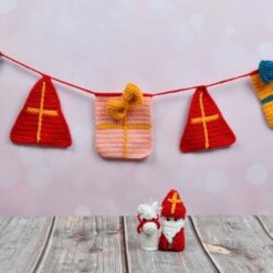 Haakpatroon Sinterklaas slinger - Afbeelding 2